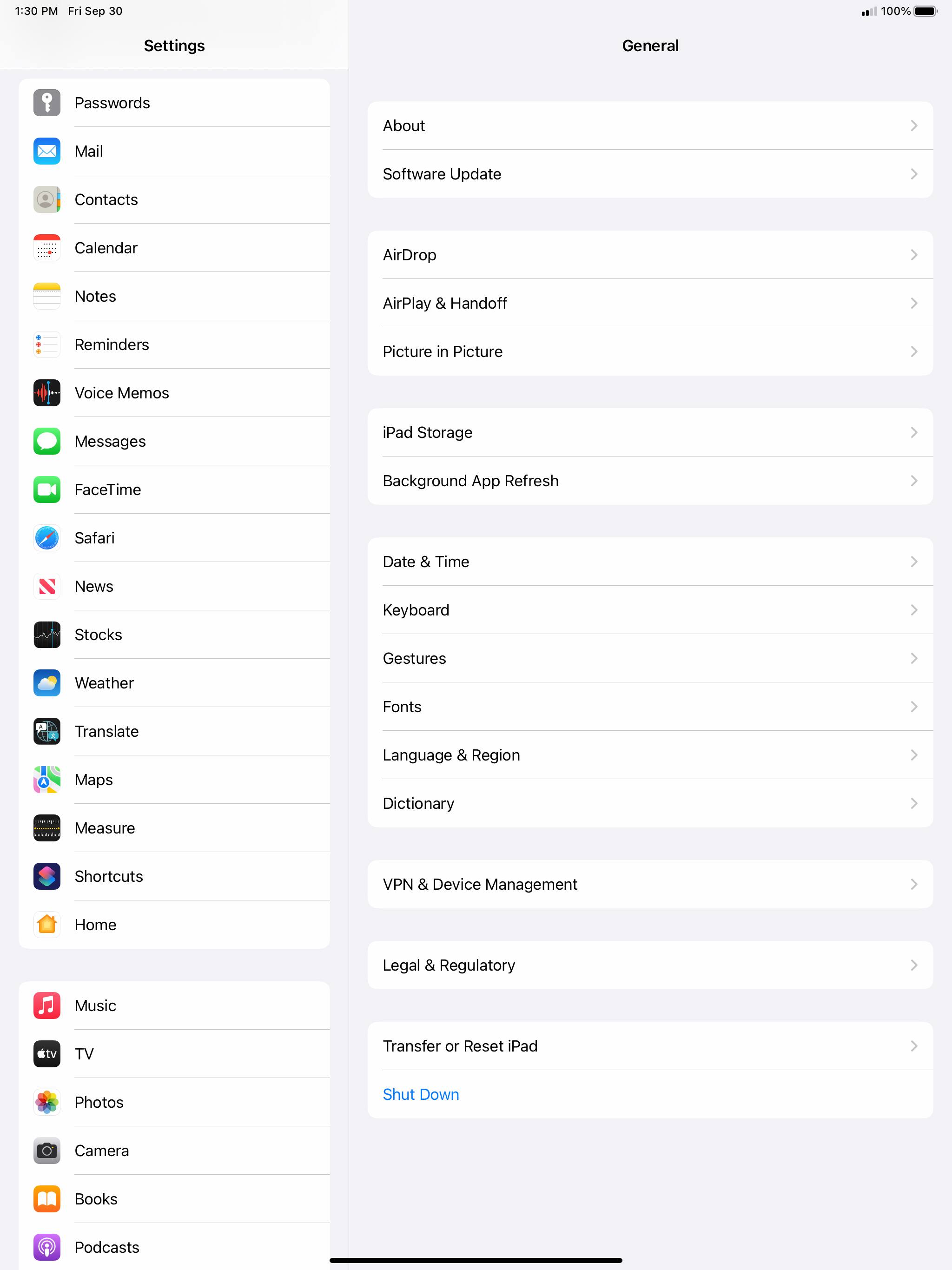 From the Settings app, scroll to and tap Apps.