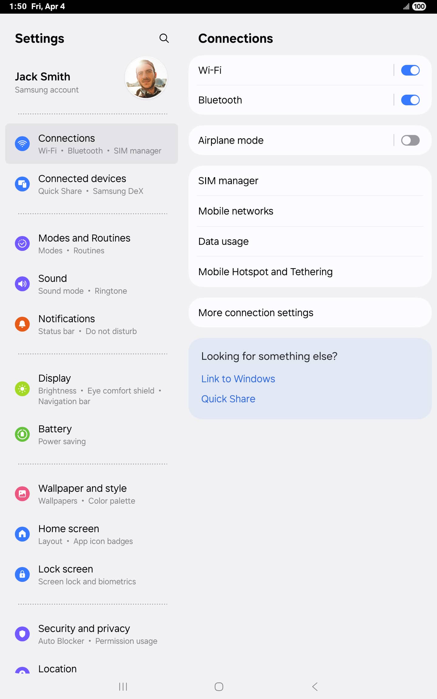 From the Settings app, scroll to and tap Apps.