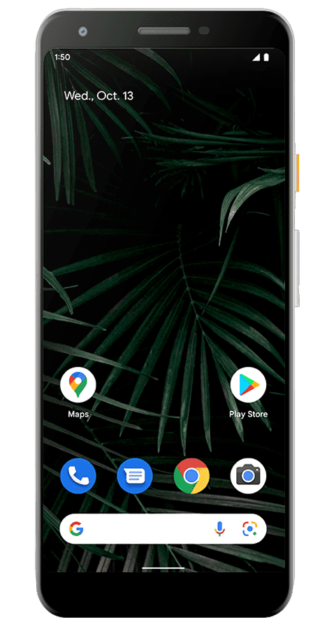 Getting to know the front of your device