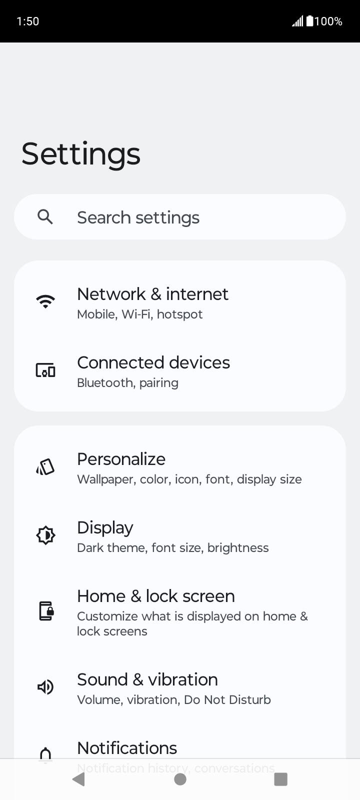 Motorola Edge 2024 - Finding your ICCID and IMEI - AT&T