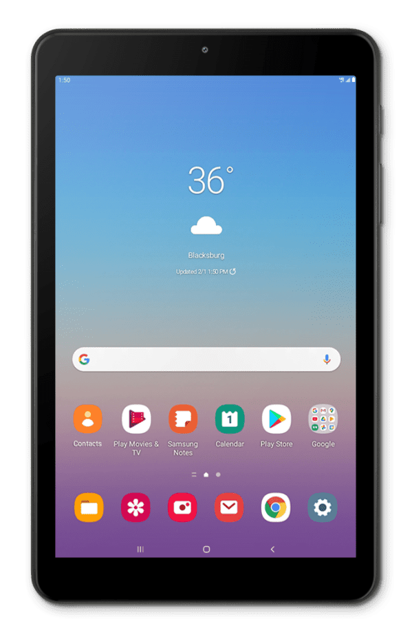 Getting to know the front of your device