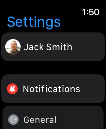 En la aplicación Settings, toca Apps.
