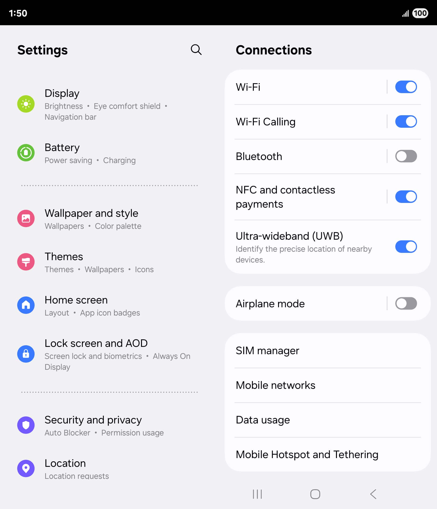 From the Settings app, scroll to and tap Apps.