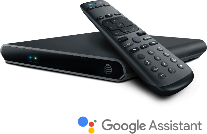 Use Google Assistant with AT\u0026T TV 