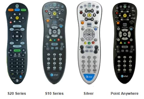 Four remotes