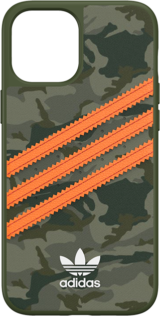 Estuche Adidas Samba camuflado con tiras anaranjadas - iPhone 12 Pro Max -  AT\u0026T