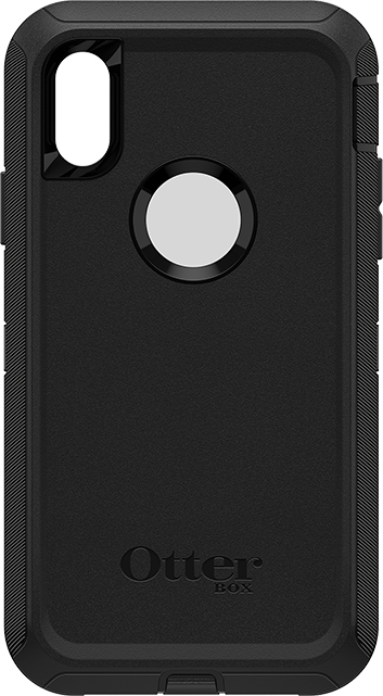Estuche y funda OtterBox Defender Series, negro para el iPhone XR Black  from AT&T