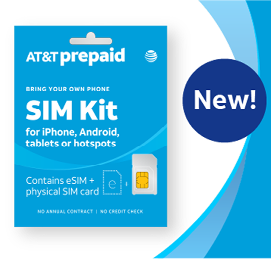 Bring your own phone - prepaid card