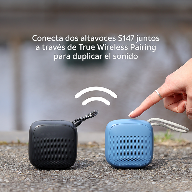 Minialtavoz Bluetooth AT&T Essentials de 5 W - Negro (consulta de producto 3)