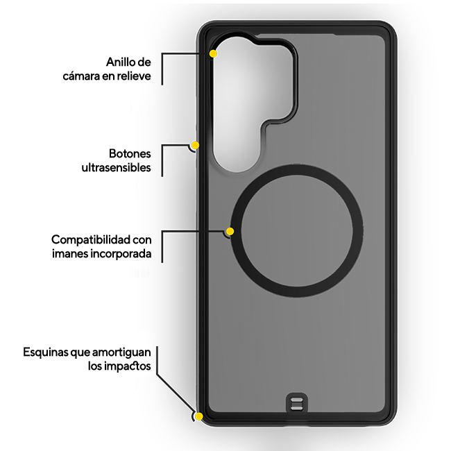 Estuche BodyGuardz Ace Pro con imán - Samsung Galaxy S25 Ultra