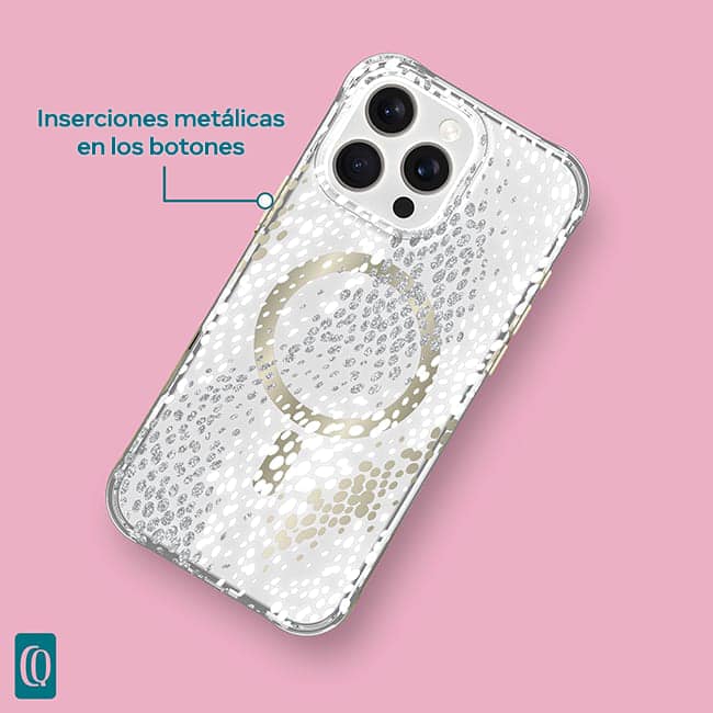 Estuche Carson & Quinn Cosmic Crystals con MagSafe - iPhone 16 Pro Max