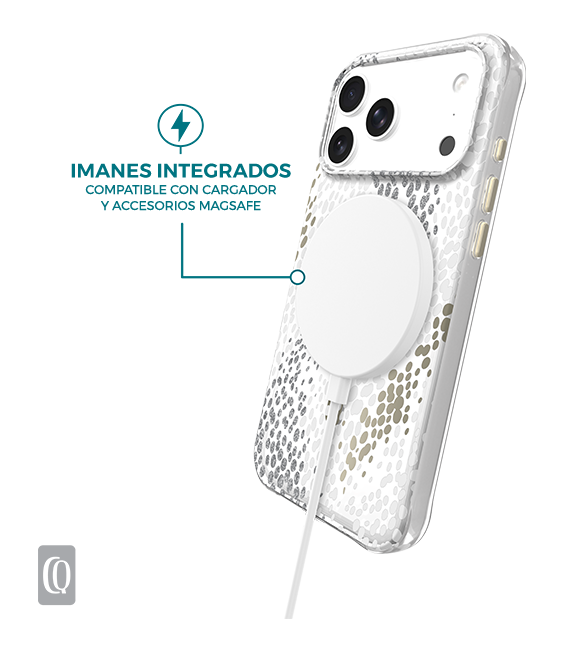 Estuche Carson & Quinn Cosmic Crystals con MagSafe para el iPhone 17 Pro Max, multicolor (consulta de producto 4)