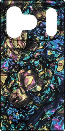 Estuche MagSafe de abulón FLAUNT SQUARE para iPhone 17 Pro