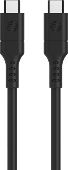 Cable USB C a tipo C de AT&T Essentials de 6 pies