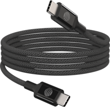 Cable trenzado USB C a tipo C de 8 pies de AT&T