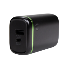 Bloque de pared de suministro de energía de 42 W de doble puerto de AT&T (USB-C + USB-A)