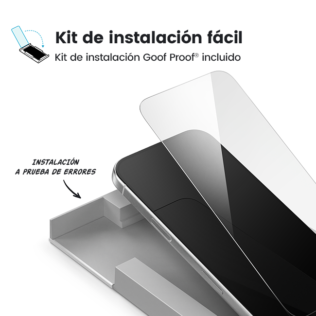 Protector para pantalla de vidrio templado Speck ShieldView - iPhone 18 Pro Max/17 Pro Max