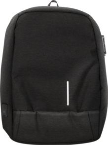 Mochila para portátil AT&T Essentials de 17 pulgadas con candado TSA y cable de carga