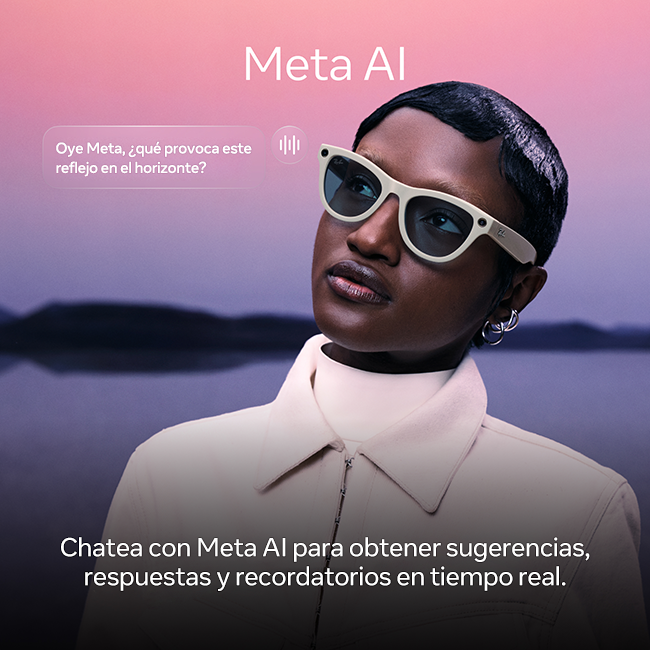 Ray-Ban Meta Wayfarer (Gen 2) - Lentes Transitions, negro mate