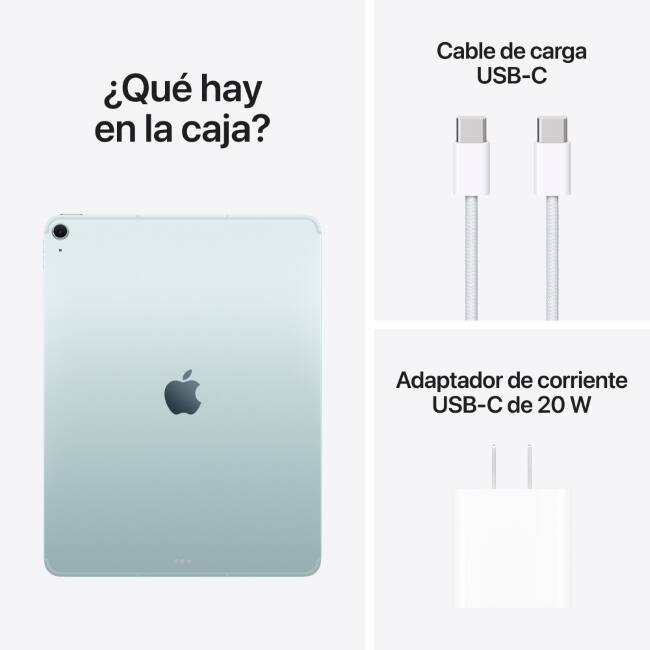 Apple iPad Air de 11" (M4) 2026, azul (consulta de producto 10)