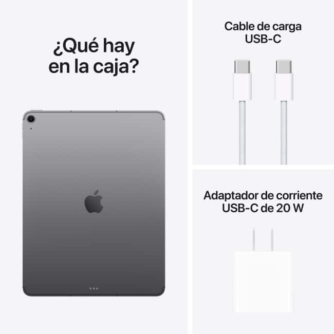 Apple iPad Air de 13 pulgadas (M4) 2026 - Gris espacial (consulta de producto 10)