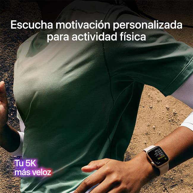 Apple Watch SE 3 de 40 mm, aluminio medianoche con correa deportiva medianoche, M-L (consulta de producto 8)