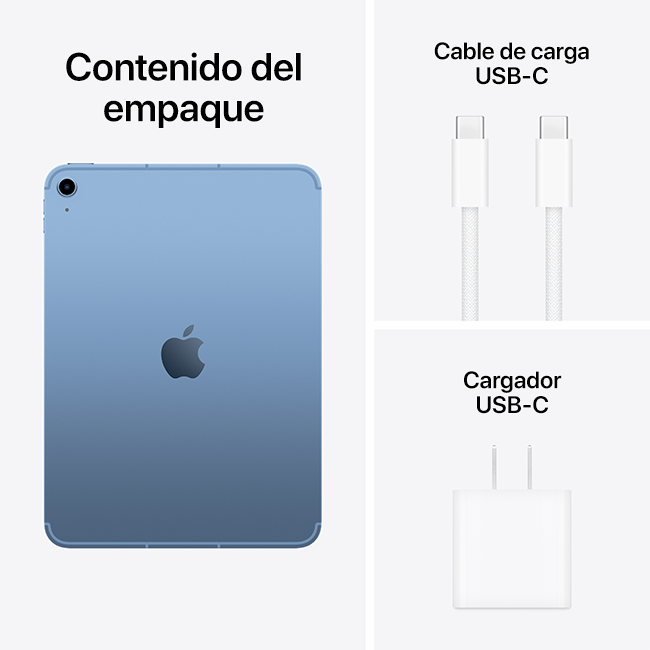 Apple iPad (A16) 2025, azul (consulta de producto 8)