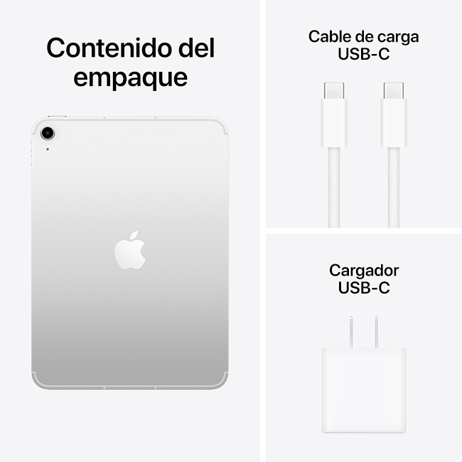 Apple iPad (A16) 2025 - Plateado (consulta de producto 8)