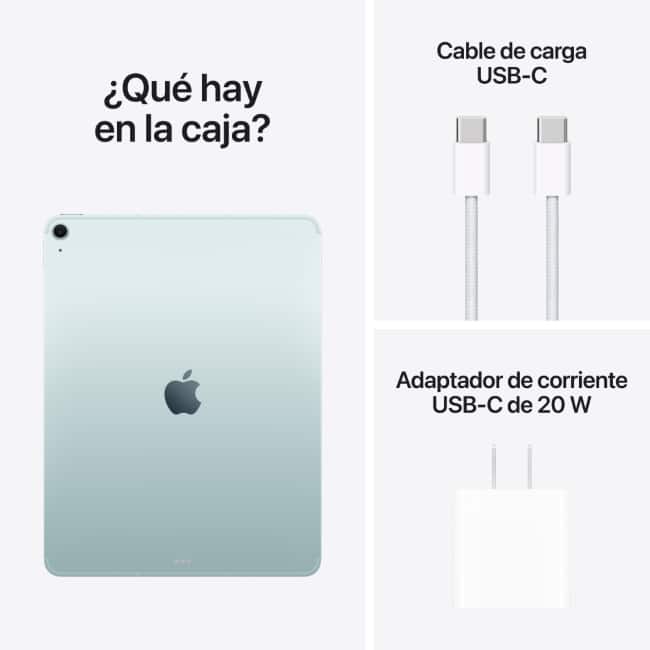Apple iPad Air de 13" (M3) 2025, azul (consulta de producto 10)