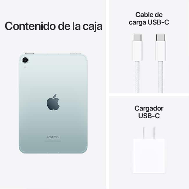 Apple iPad mini (2024), azul (consulta de producto 5)