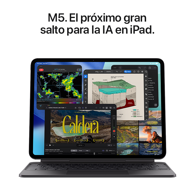 Apple iPad Pro de 11 pulgadas (M5) 2025, negro espacial (consulta de producto 4)
