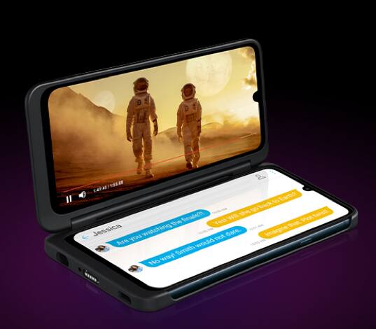 Funcionalidades del LG G8X ThinQ y pantalla doble | AT&T