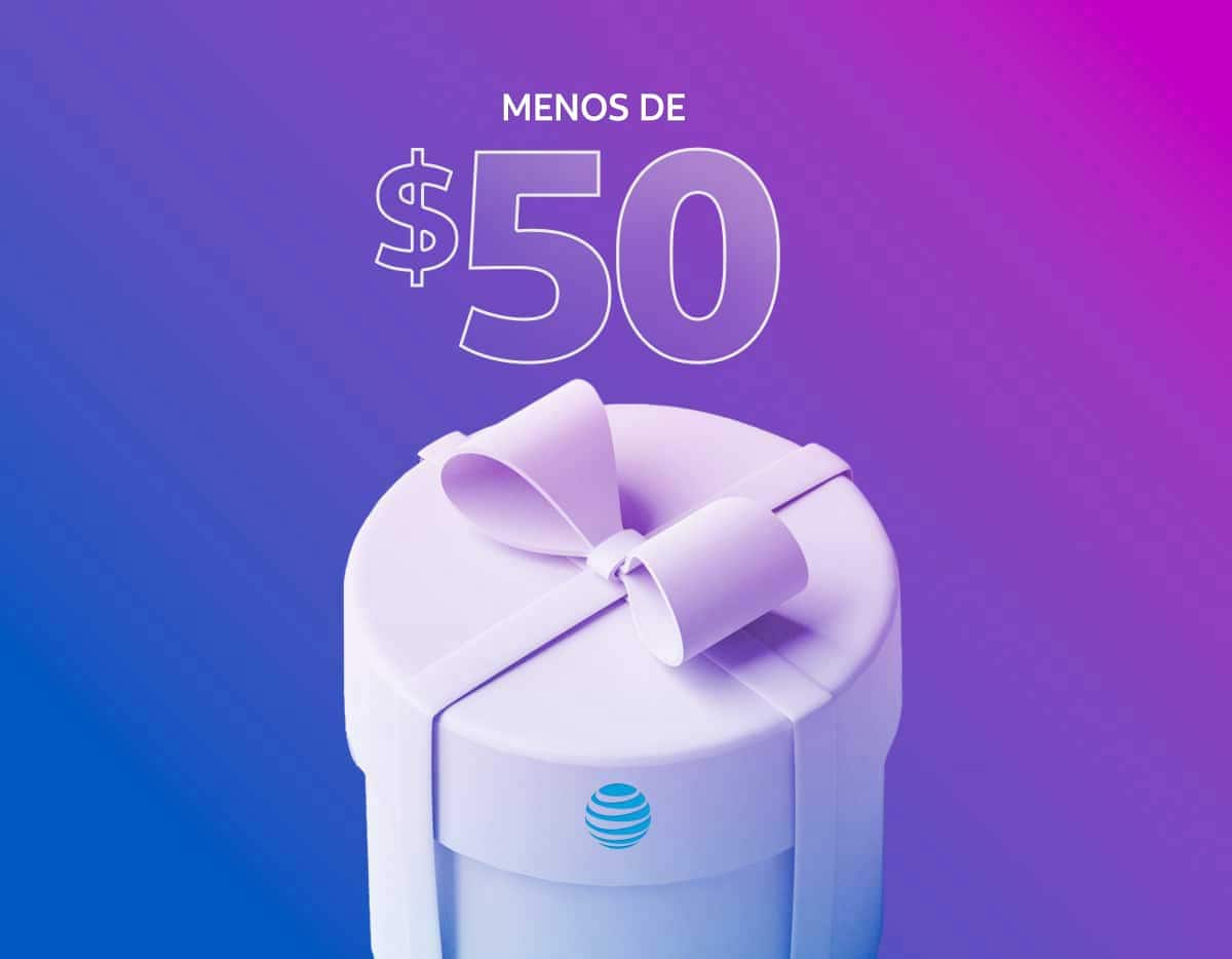 Menos de $50