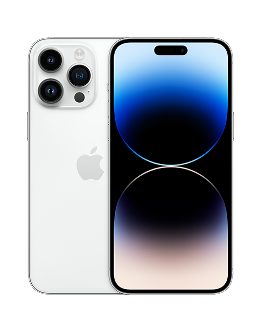 Apple iPhone Pro Max, color plata en AT&T