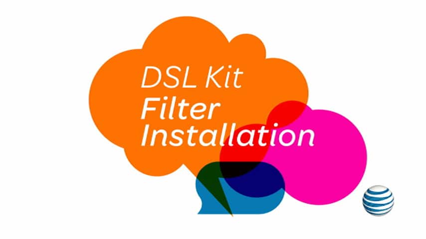 Instalación del filtro DSL