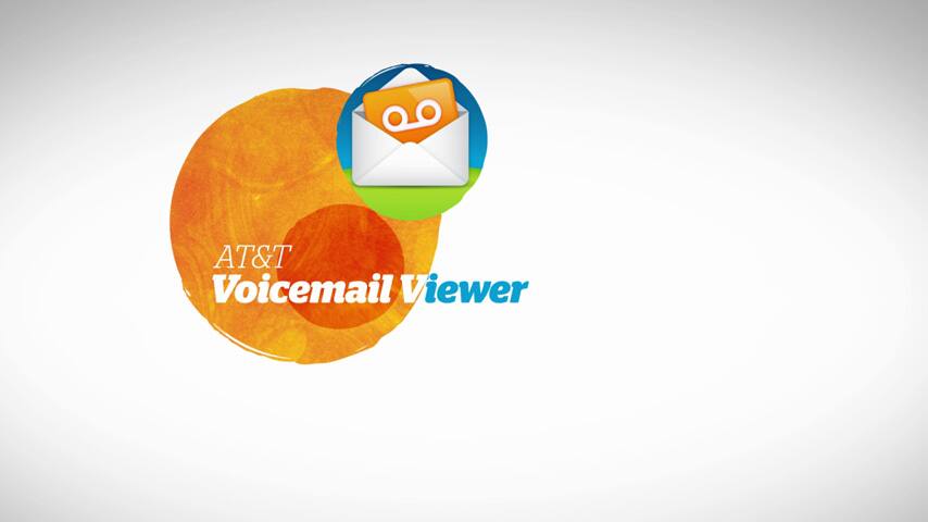 Descargar y usar la aplicación AT&T Voicemail Viewer