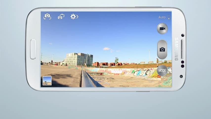 Cámara del Samsung Galaxy S® 4