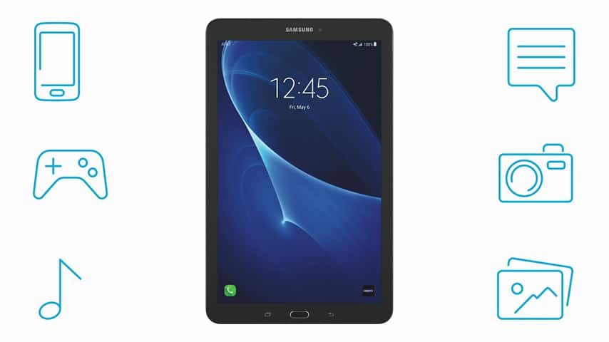 Samsung Galaxy Tab E Negro 16 GB de AT&T