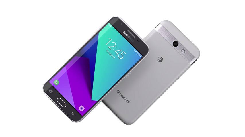 Samsung Galaxy J3 (2017), plateado