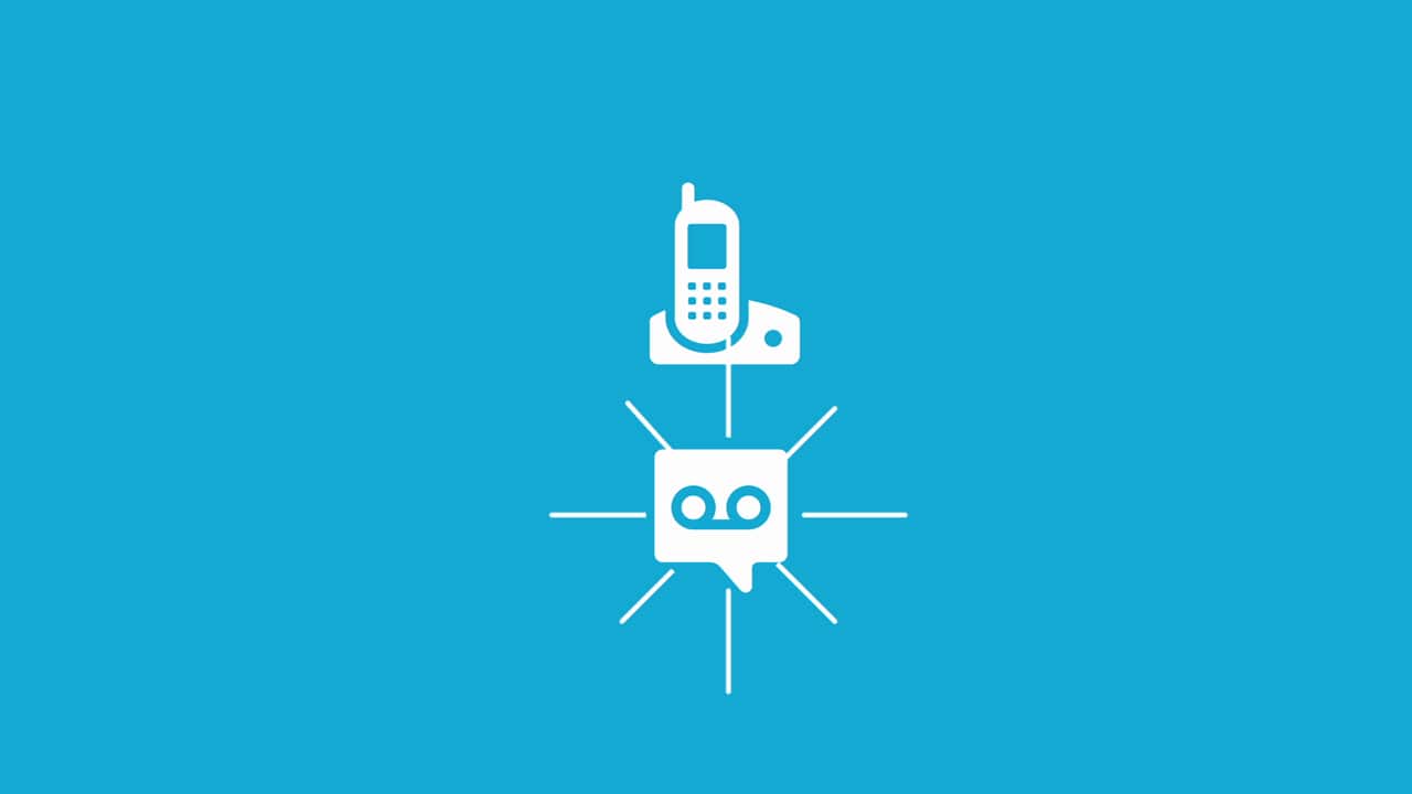 Correo de voz integrado - Teléfono digital