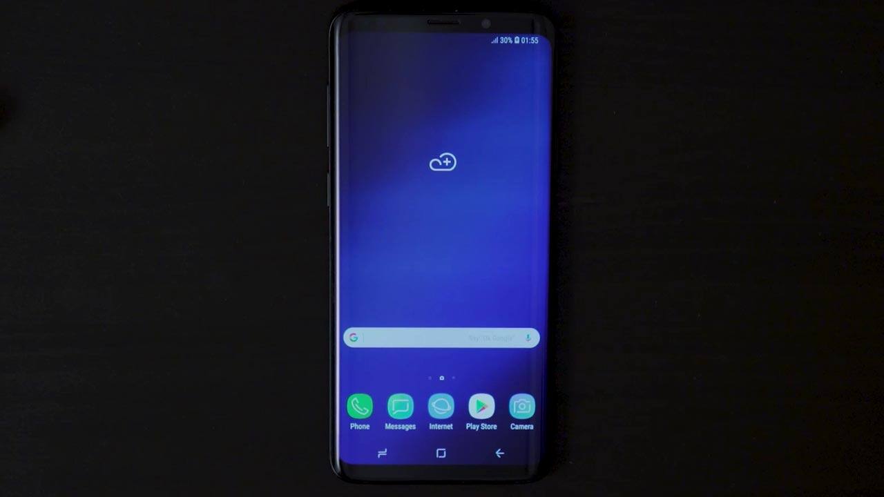 Protector para pantalla de vidrio templado curvo BodyGuardz Pure Arc para Samsung Galaxy S9