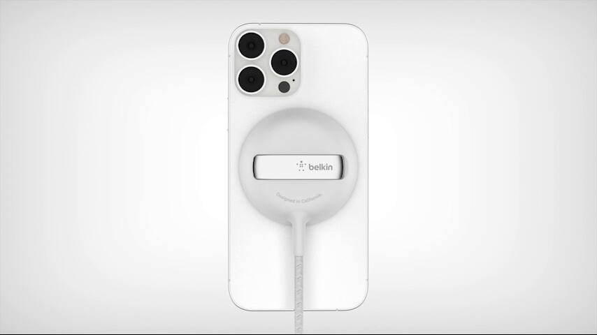 Base portátil de 15 W + base con MagSafe (sin PSU) Belkin