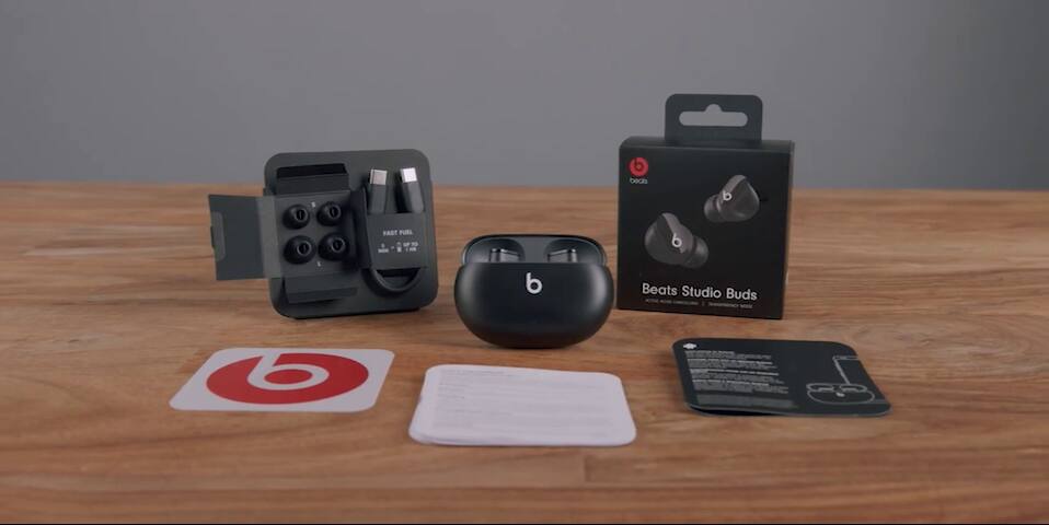 Audífonos con cancelación de ruido Beats Studio Buds True Wireless