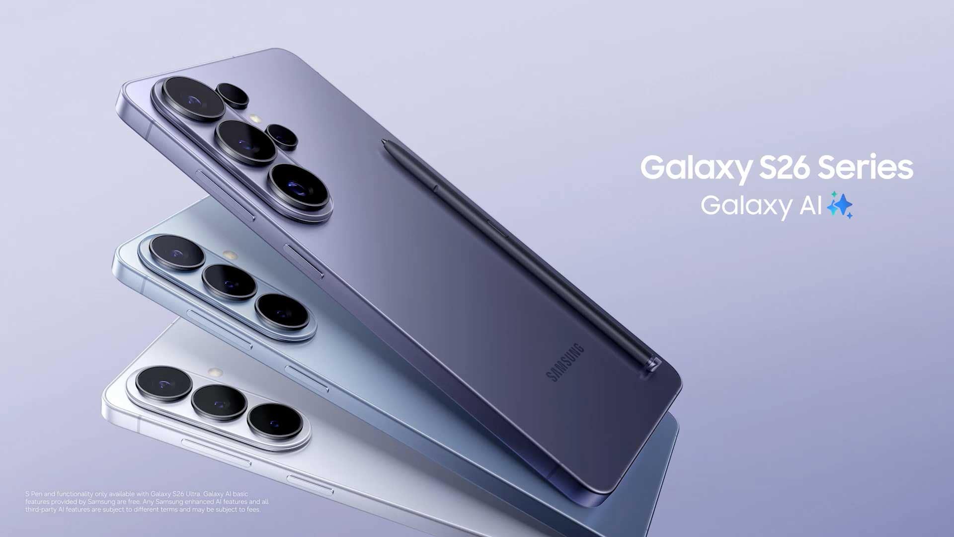 Samsung Galaxy S26 Ultra: precio, especificaciones y colores (pedido anticipado)