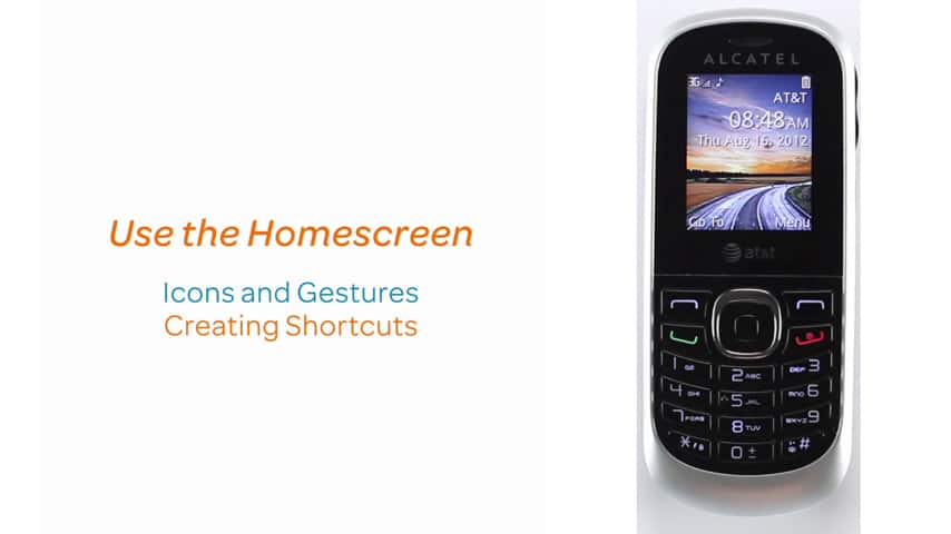 Uso de la pantalla de inicio