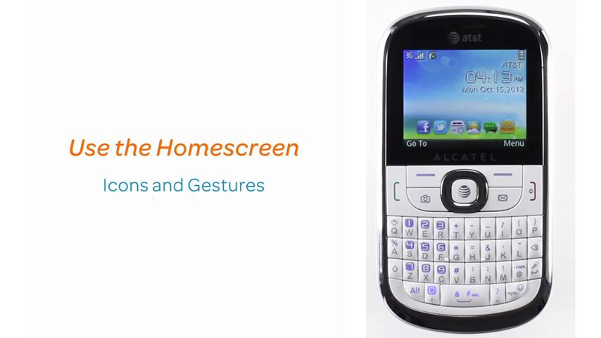 Uso de la pantalla de inicio