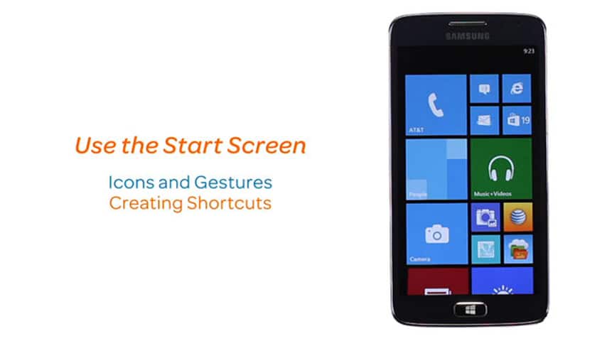 Usar la pantalla de inicio