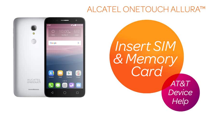 Insertar tarjeta de memoria y SIM