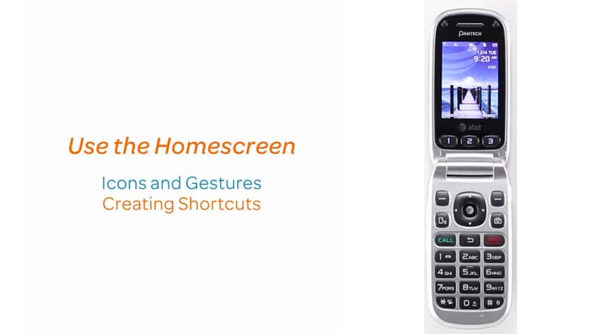 Interactuar con la pantalla de inicio