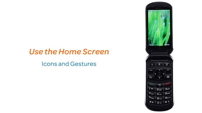 Uso de la pantalla de inicio